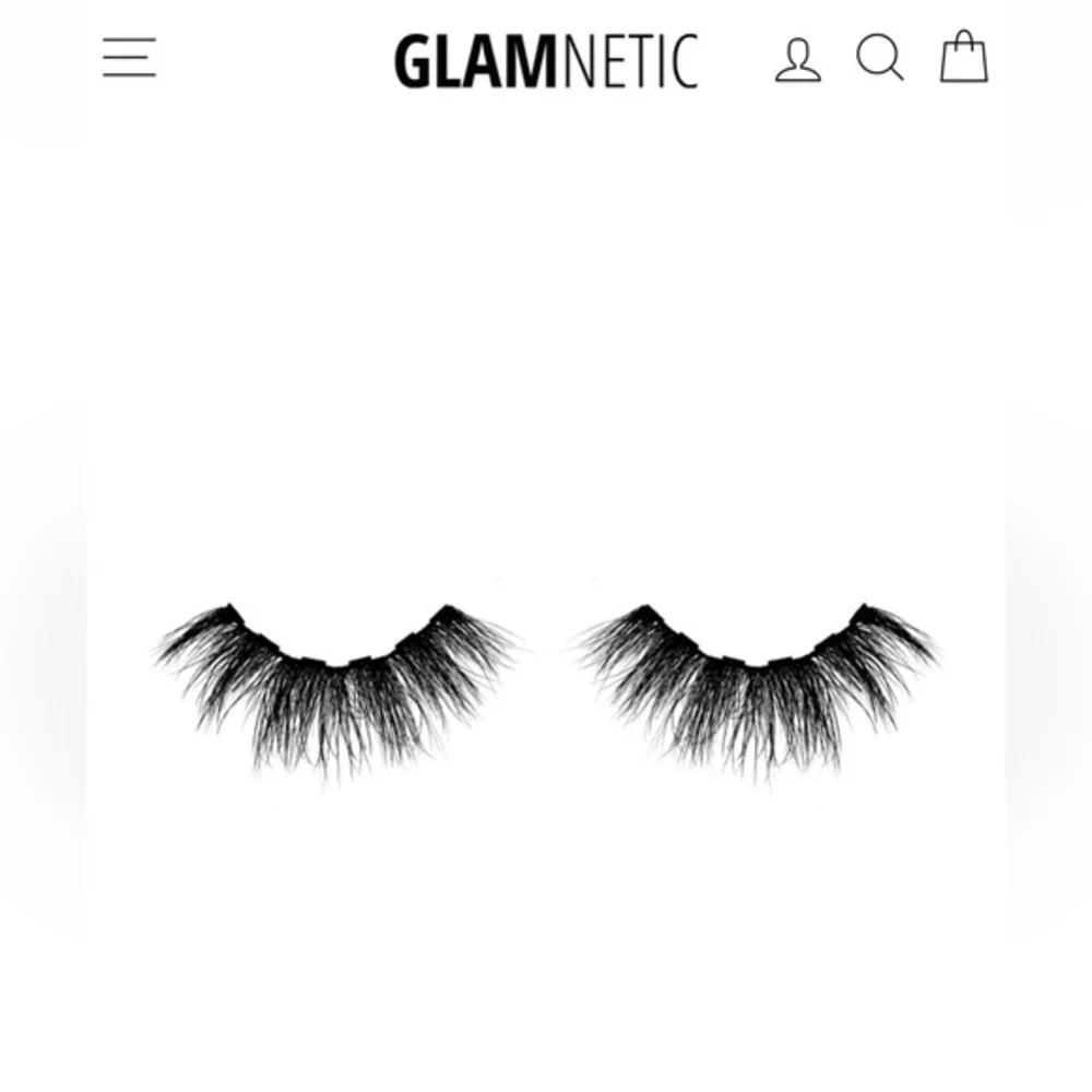 Brand new Glamnetic false magnetic eyelashes Style- Lush